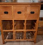 Teakhouten ladenkast met 9 laden, Ophalen