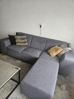 GRATIS | Grijze hoekbank (losse hocker), Huis en Inrichting, Banken | Bankstellen, Ophalen, Gebruikt, Hoekbank, 200 tot 250 cm