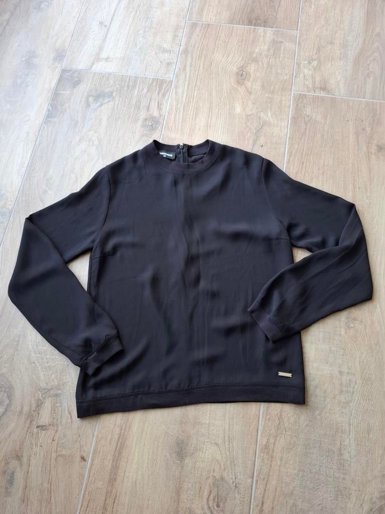 Dsquared2 top / blouse - zwart - maat 14Y, Ophalen of Verzenden, Zo goed als nieuw, Dsquared2, Meisje