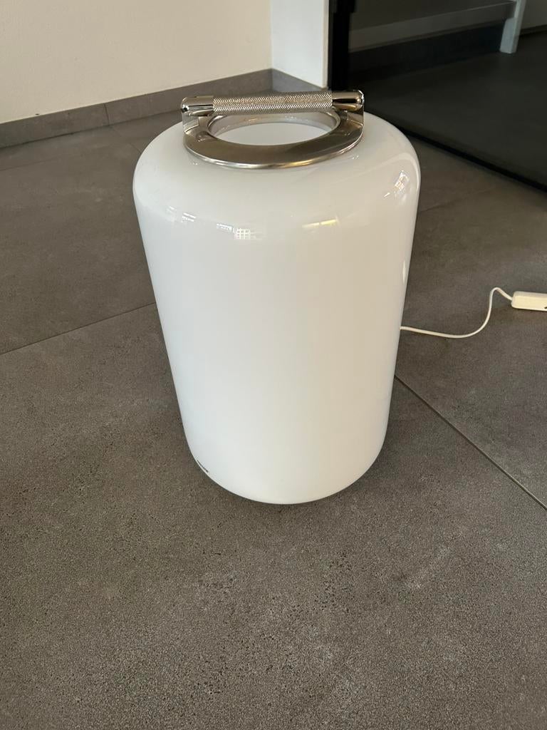 AV Mazzega air kan 1946 Murano glazen xl lamp, Ophalen, Zo goed als nieuw