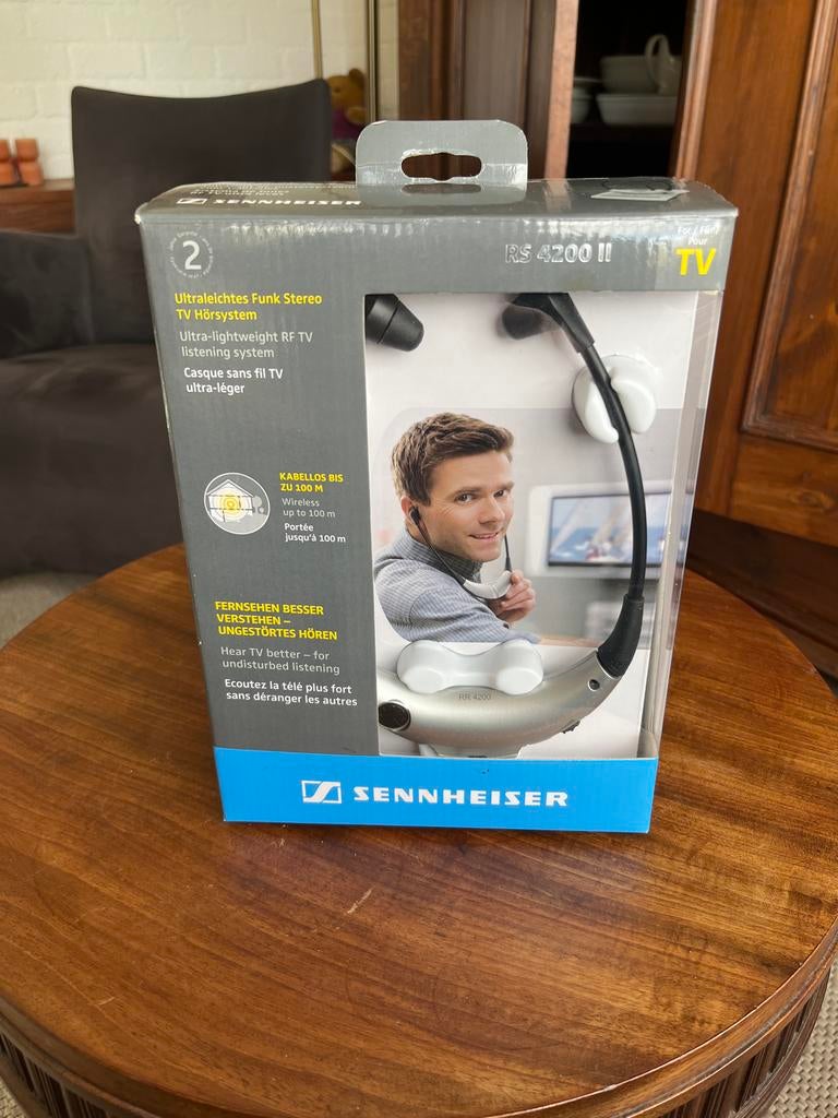 Sennheiser RS 4200 II TV Hoorsysteem, Audio, Tv en Foto, Koptelefoons, Ophalen, Sennheiser, Nieuw, Op oor (supra aural)