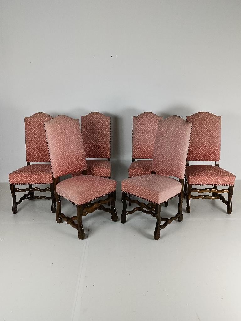 Beech Os De Mouton eetkamer stoelen (set of 4), Ophalen of Verzenden