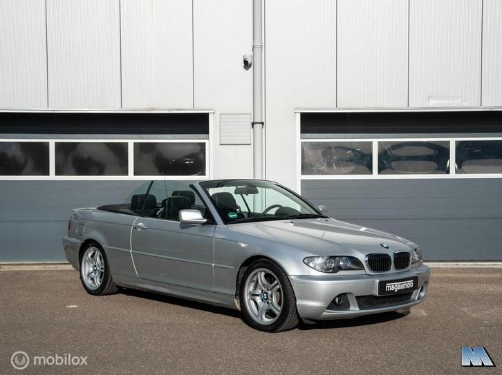 BMW 3-serie E46 Cabrio 320Ci l Handbak l Eerste eigenaresse, Auto's, BMW, Bedrijf, Te koop, 3-Serie, ABS, Airbags, Airconditioning