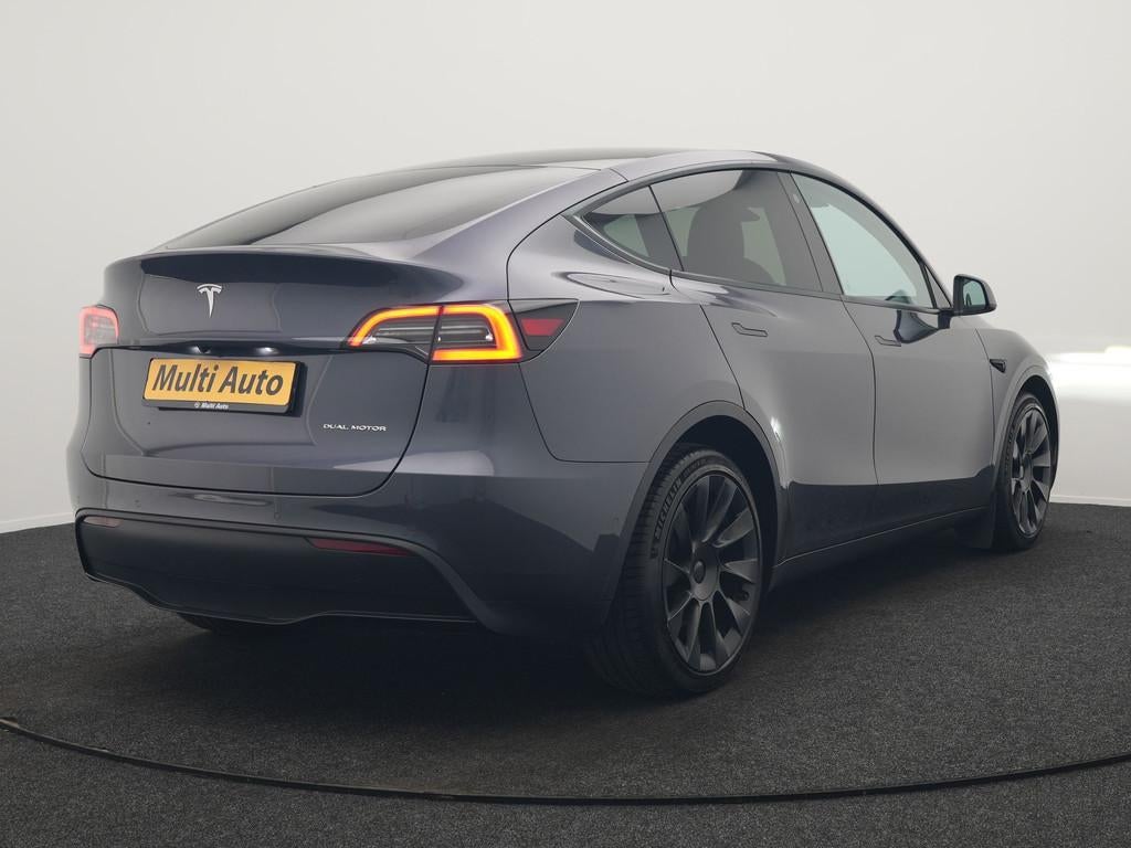 Tesla Model Y Long Range AWD 75 kWh 441pk SOH 92,3% | Full S, Auto's, Tesla, Automaat, Gebruikt, Zwart, Leder