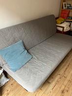 IKEA NYHAMN 3-zits slaapbank grijs, Ophalen, Tweepersoons, 140 cm, Zo goed als nieuw