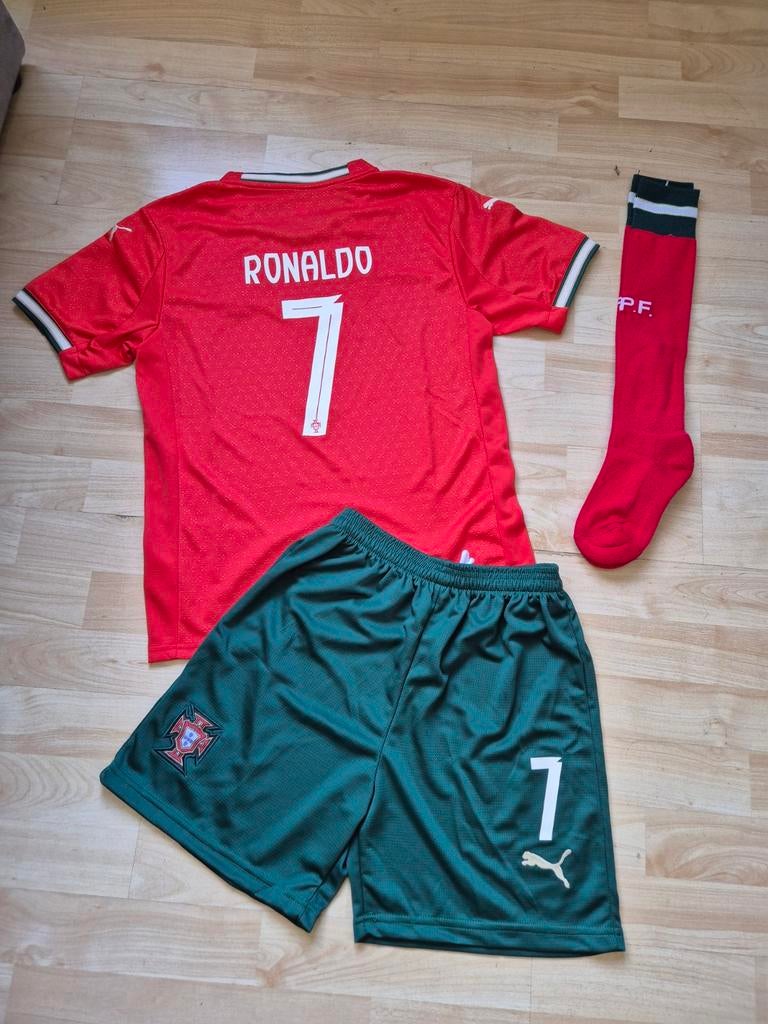 Portugal Christiano Ronaldo voetbaltenue Kids 146-152, Kinderen en Baby's, Kinderkleding | Maat 152, Ophalen of Verzenden, Nieuw