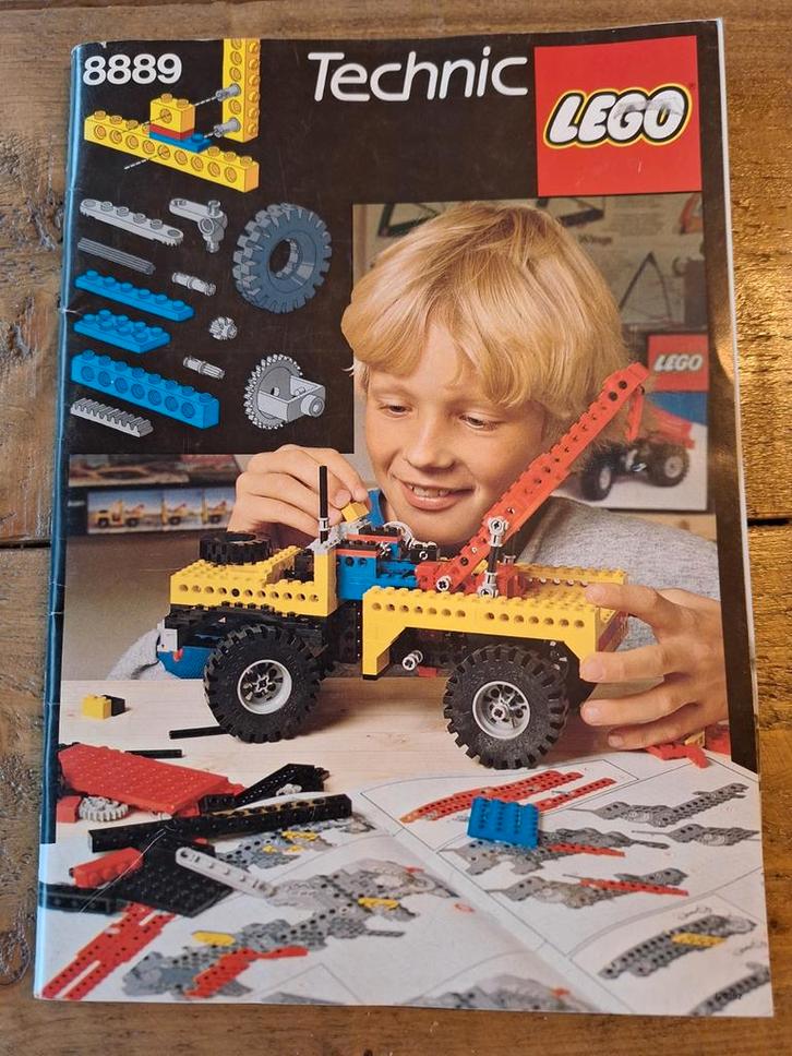 LEGO Technic 8889 Idea Book (1984) Vintage, Kinderen en Baby's, Speelgoed | Bouwstenen, Gebruikt, Ophalen of Verzenden