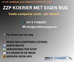 VOOR UPS | ZZP KOERIER MET EIGEN BUS, Freelance of Uitzendbasis