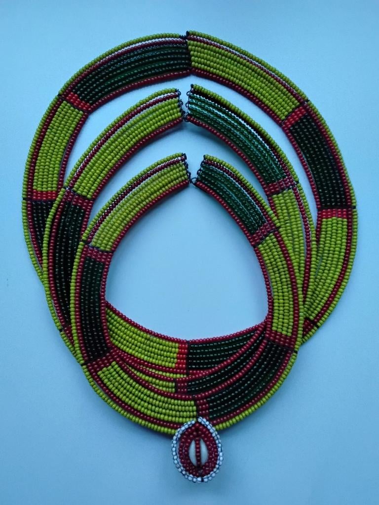 Masai kralenketting, Ophalen of Verzenden