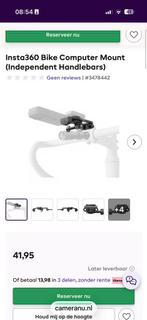 Insta360 Bike Computer Mount - Independent Handlebars, Ophalen of Verzenden, Zo goed als nieuw, Overige merken