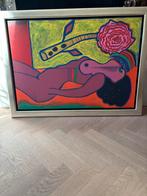 Corneille Schilderij met Zilveren Lijst, Ophalen