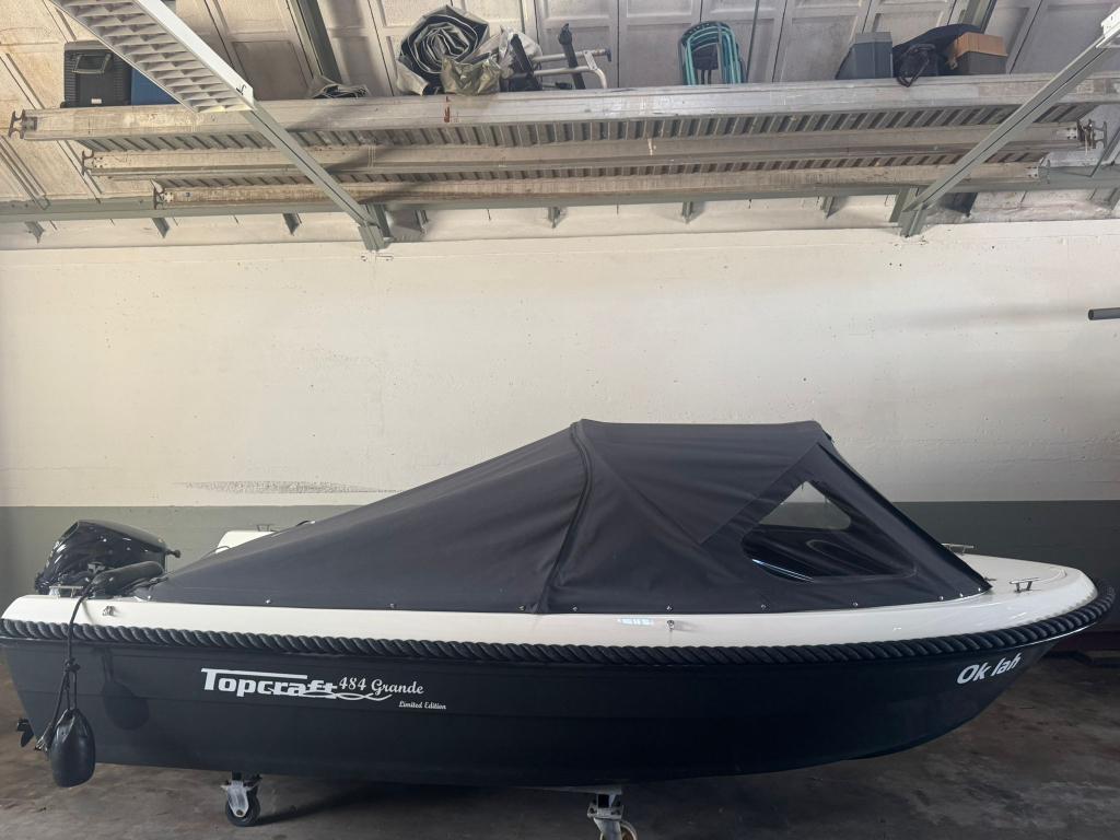 Topcraft 484 (bj 2022), Watersport en Boten, Gebruikt, Polyester, Overige brandstoffen, 3 tot 6 meter