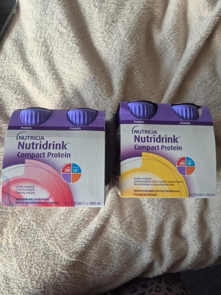 Nutridrink proteïne compact 8 stuks., Diversen, Ophalen