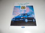 brochure Ford Fiesta  1992, Ophalen of Verzenden, Nieuw, Ford