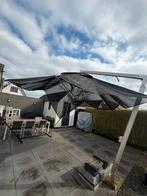 2x LIFE parasol opknapper 400x400cm, Tuin en Terras, Parasols, Ophalen, Zweefparasol, 3 tot 4 meter, Verstelbaar