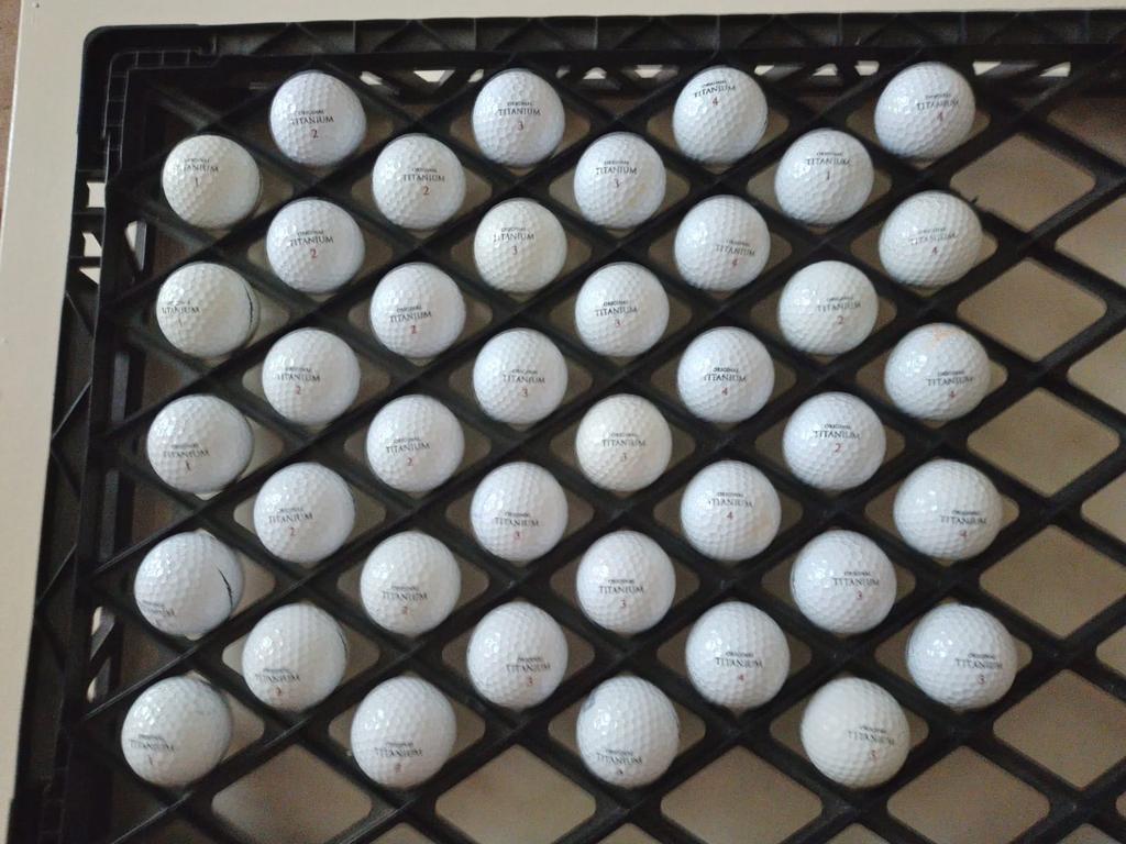 40 mooie schone wilson titanium golfballen, Sport en Fitness, Ophalen