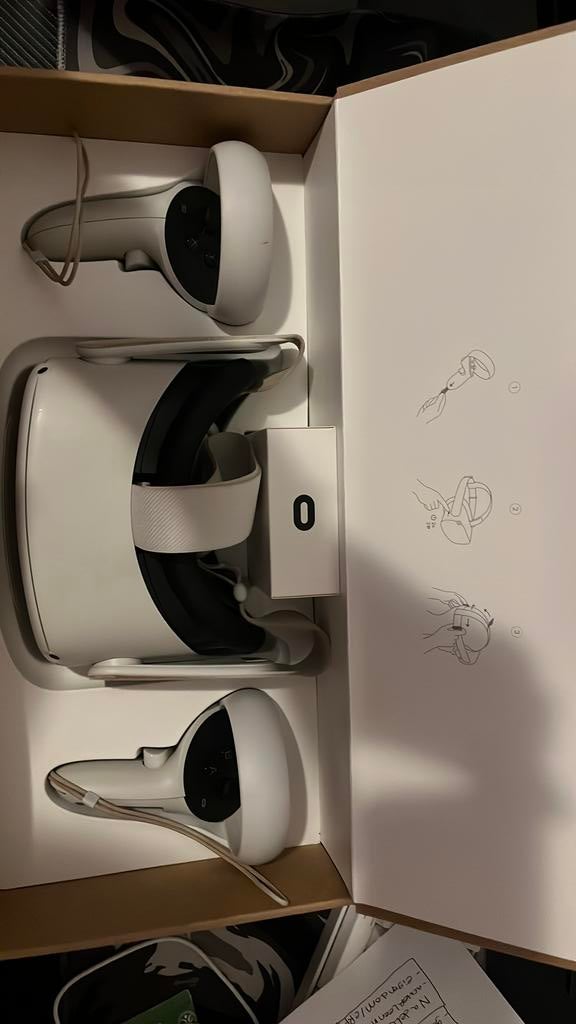 Oculus meta quest 2 128gb, Spelcomputers en Games, Virtual Reality, Ophalen of Verzenden, Zo goed als nieuw, VR-bril, Overige platformen