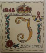 tegel Je maintiendrai 1948 6 september, Ophalen, Gebruikt