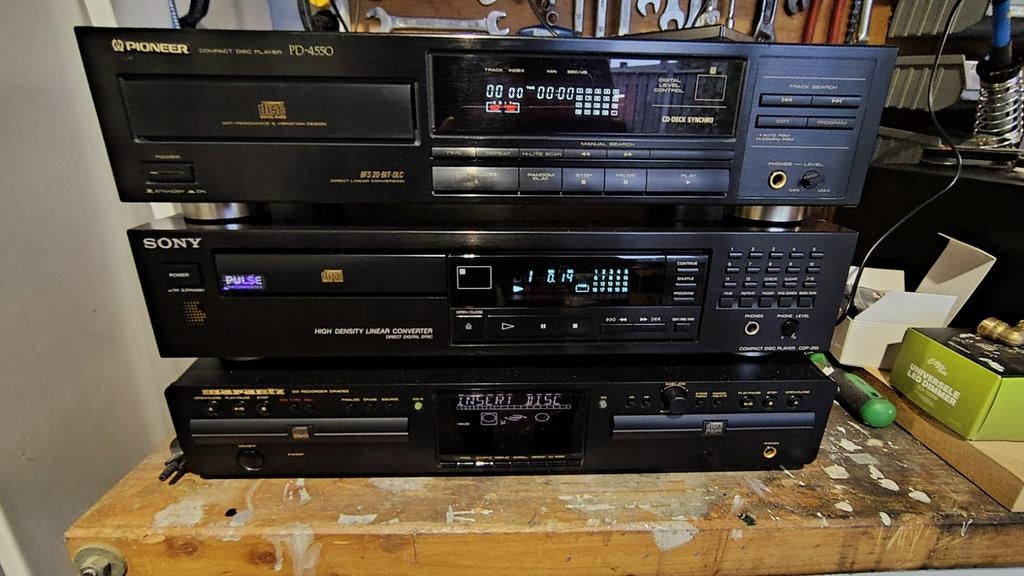 Sony CD speler CDP-295, Ophalen, Video