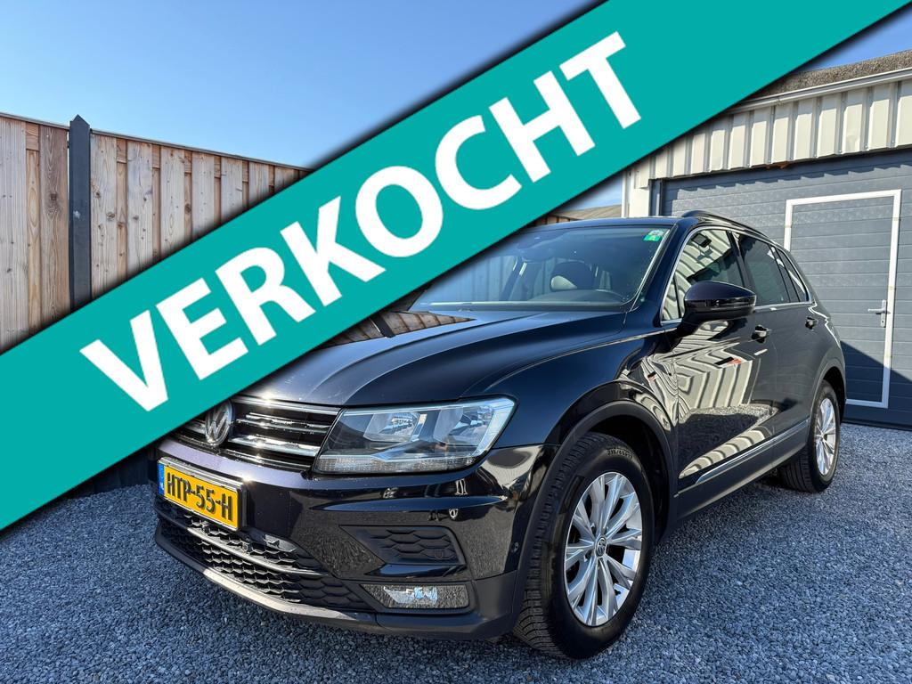 Volkswagen TIGUAN 1.5 TSI ACT Comfortline Business Pano|ACC, 4 cilinders, 150 pk, Zwart, Leder