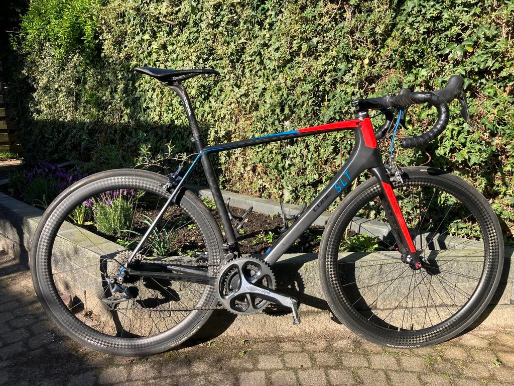 Cube Litening SLT, Dura Ace, 58cm, 7kg, 28 inch, Gebruikt, Carbon, Heren