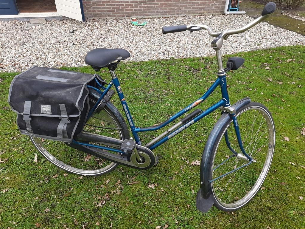 Batavus Locarno damesfiets met fietstassen, Ophalen, Nieuw, Batavus