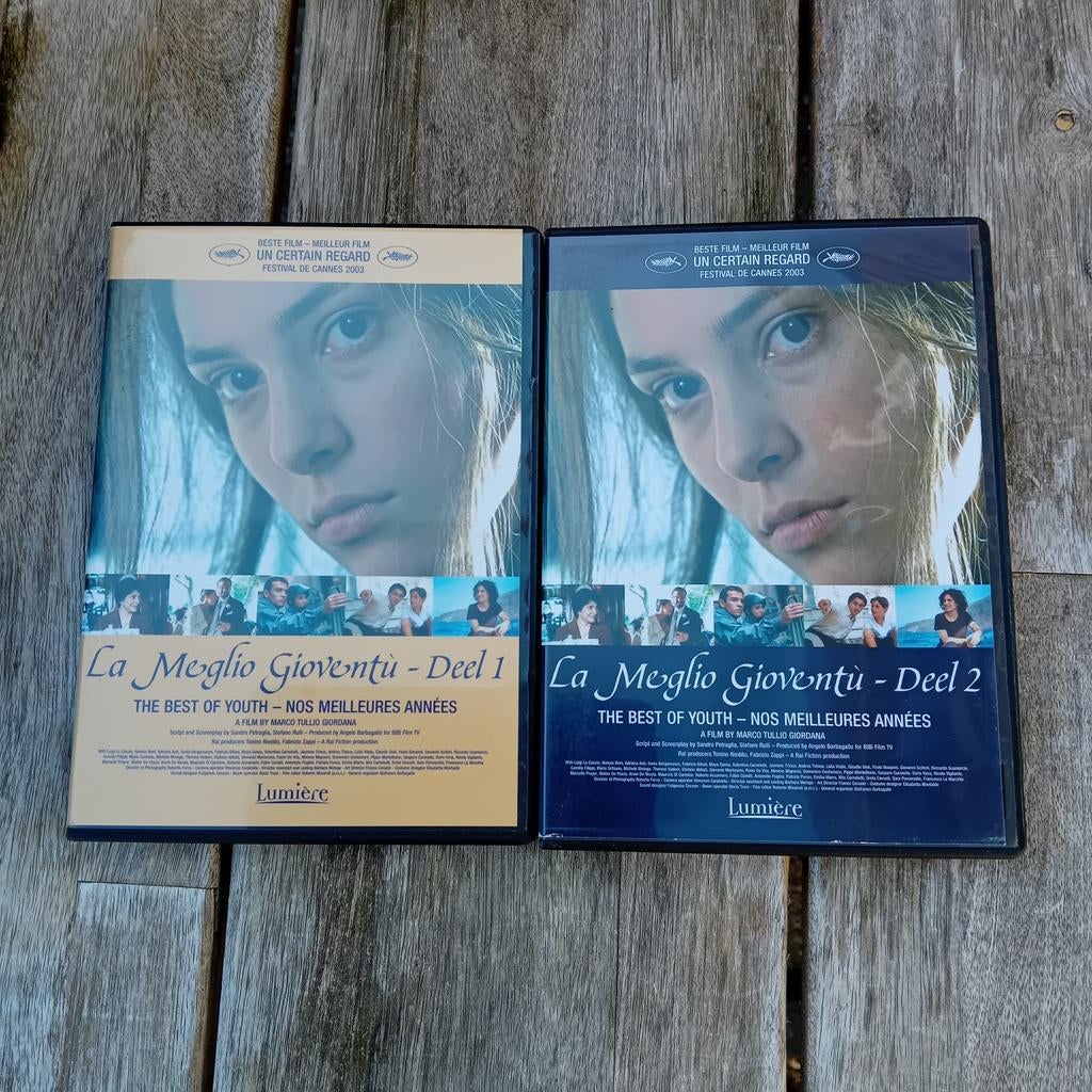 La Meglio Gioventù - Deel 1 & 2 (DVD Boxset), Vanaf 12 jaar, Ophalen of Verzenden, Zo goed als nieuw, Drama