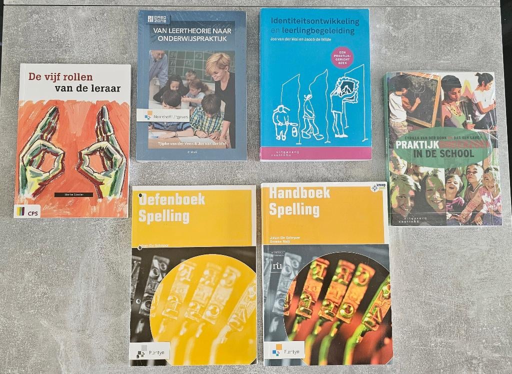Onderwijsboeken PABO / Lerarenopleiding NL - Nieuwstaat, Boeken, Studieboeken en Cursussen, Zo goed als nieuw, HBO, Alpha, Ophalen of Verzenden