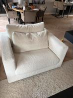 Love seat boucle stof, Huis en Inrichting, Banken | Sofa's en Chaises Longues, Ophalen, Tweepersoons, Zo goed als nieuw, Minder dan 150 cm