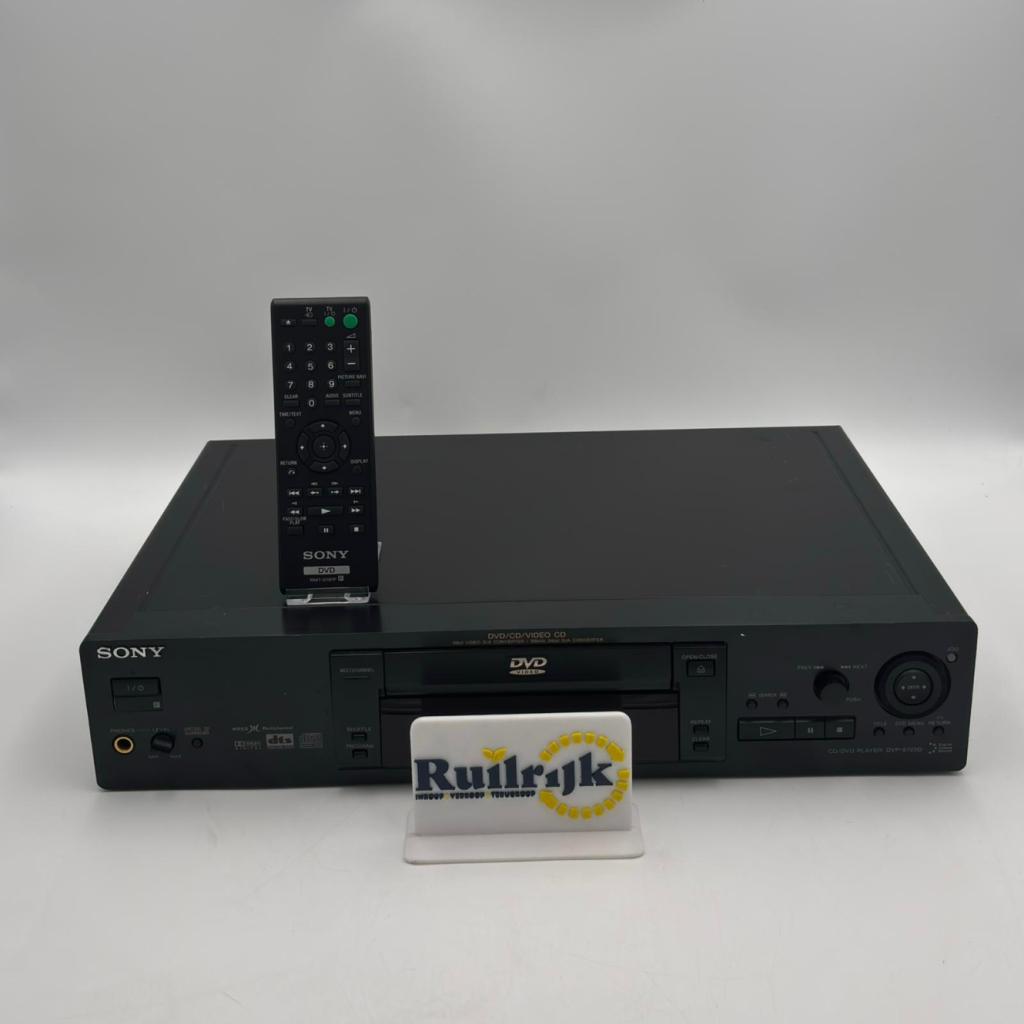 Sony DVP-S725 CD DVD Video CD Speler 24bit converter + AB, Ruilrijk, Zo goed als nieuw, Info@ruilrijk.nl, Neerstraat 60, 6041 KD Roermond