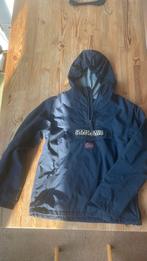 Napapijri Rainforest Anorak Jas Donkerblauw, Ophalen of Verzenden, Gebruikt, Jongen of Meisje, Jas