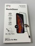 iPhone XS Max Screenprotector Glas 9H Glazen HD RockGlass, Nieuw, Ophalen of Verzenden, H, Bescherming