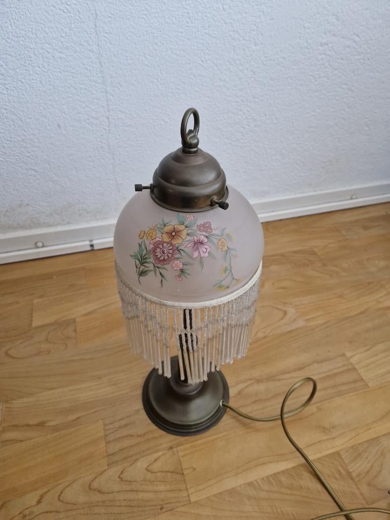 Vintage/antieke tafellamp, Huis en Inrichting, Lampen | Tafellampen, Ophalen, Minder dan 50 cm