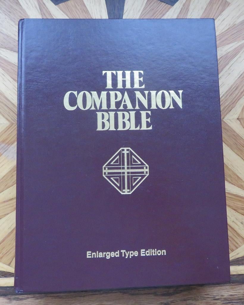 THE COMPANION BIBLE - Enlarged Type Edition, Ophalen of Verzenden, Zo goed als nieuw