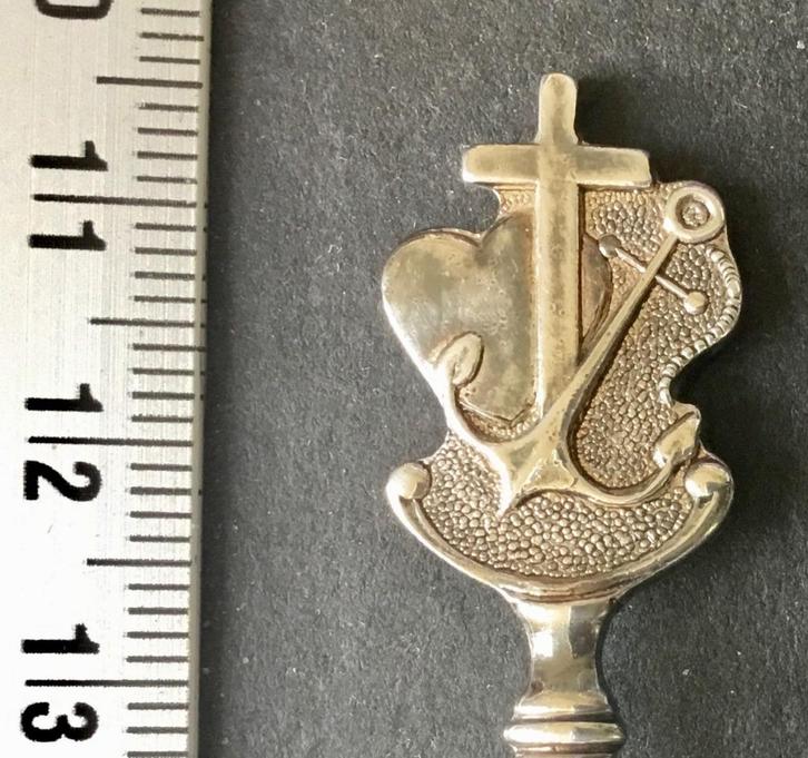 lepel, Geloof Hoop Liefde (L13, Verzamelen, Overige Verzamelen, Gebruikt, Verzenden