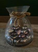 Glazen vaasje van Riverdale, Huis en Inrichting, Woonaccessoires | Vazen, Wit, Ophalen of Verzenden, Minder dan 50 cm, Glas