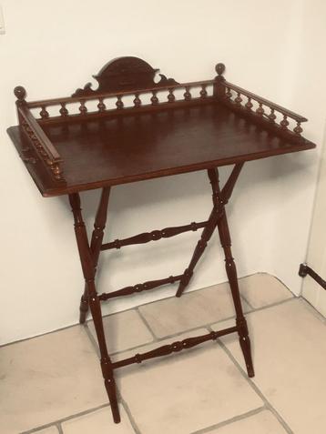 antieke Engelse Butler tray in perfecte staat ! beschikbaar voor biedingen