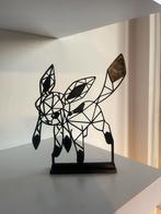 Pokémon Glaceon Black Abstract 3D Model (13 cm), Verzenden, Nieuw, Overige typen