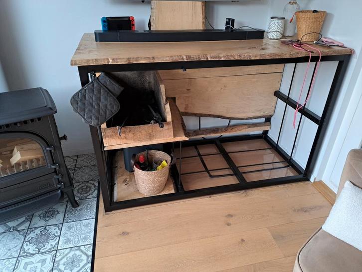 Houthok, haardhout, opslag haardhout., Huis en Inrichting, Kasten | Secretaires, Zo goed als nieuw, Ophalen