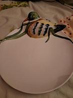 Antiek Bord met Eend - La Ceramica B.B.C. Nove, Ophalen of Verzenden