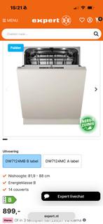 Inbouw vaatwasser Atag met besteklade, Ophalen, Minder dan 85 cm, 60 cm of meer, Zo goed als nieuw