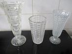 kristallen vazen, Minder dan 50 cm, Overige materialen, Gebruikt, Ophalen of Verzenden