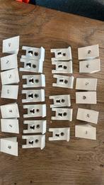 13x zwevend ophangsysteem plank, Ophalen of Verzenden, Gebruikt, Overige typen