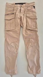 ZGAN! REPLAY CARGO BROEK BEIGE.MT 33-32, Overige kleuren, Ophalen of Verzenden, Zo goed als nieuw, W33 - W34 (confectie 48/50)