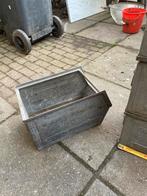 Vintage Metalen Bloembak Haceka, Ophalen, Gebruikt, Minder dan 30 cm, Minder dan 60 cm