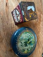 Oude Clipper Thee Blikken, Verzamelen, Blikken, Ophalen, Gebruikt, Thee, Overige merken