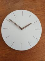 Partij Moderne witte wandklok, Ophalen of Verzenden, Nieuw