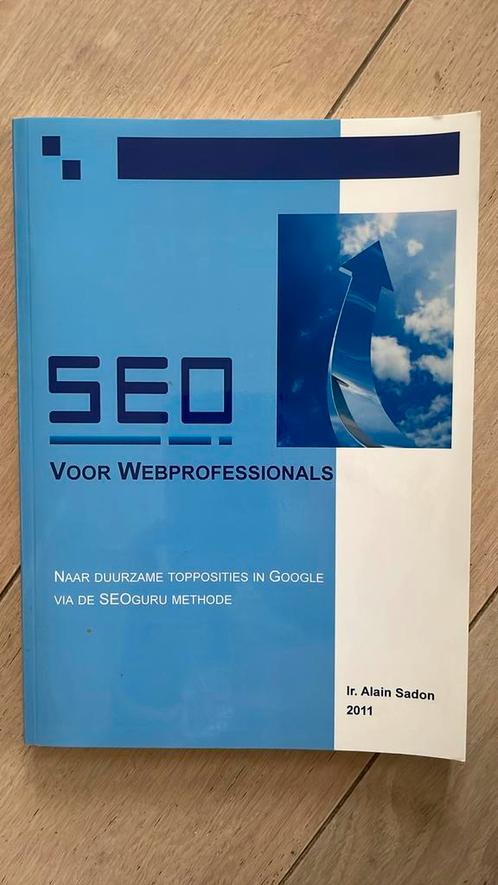 Alain Sadon - SEO voor webprofessionals, Boeken, Informatica en Computer, Zo goed als nieuw, Ophalen of Verzenden