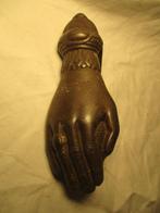 antiek handje deurkloppertje van brons, Verzenden