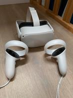 Meta Quest 2 128GB met controllers, Spelcomputers en Games, Virtual Reality, Ophalen, Zo goed als nieuw, VR-bril, Pc